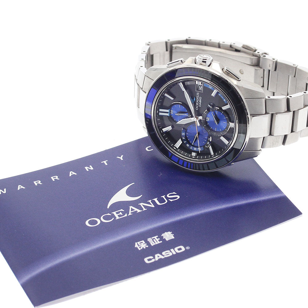 CASIO Oceanus Manta OCW-S4000C-1AJF Solar Powered Radio Men's Watch_951671