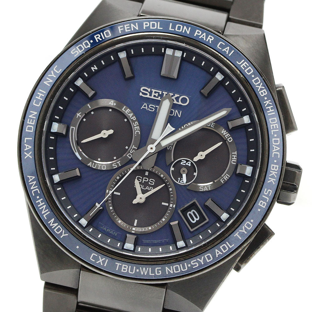 SEIKO Astron Nexter SBXC121/5X53-0BV0 GPS Solar Powered Radio Men's Watch_951739