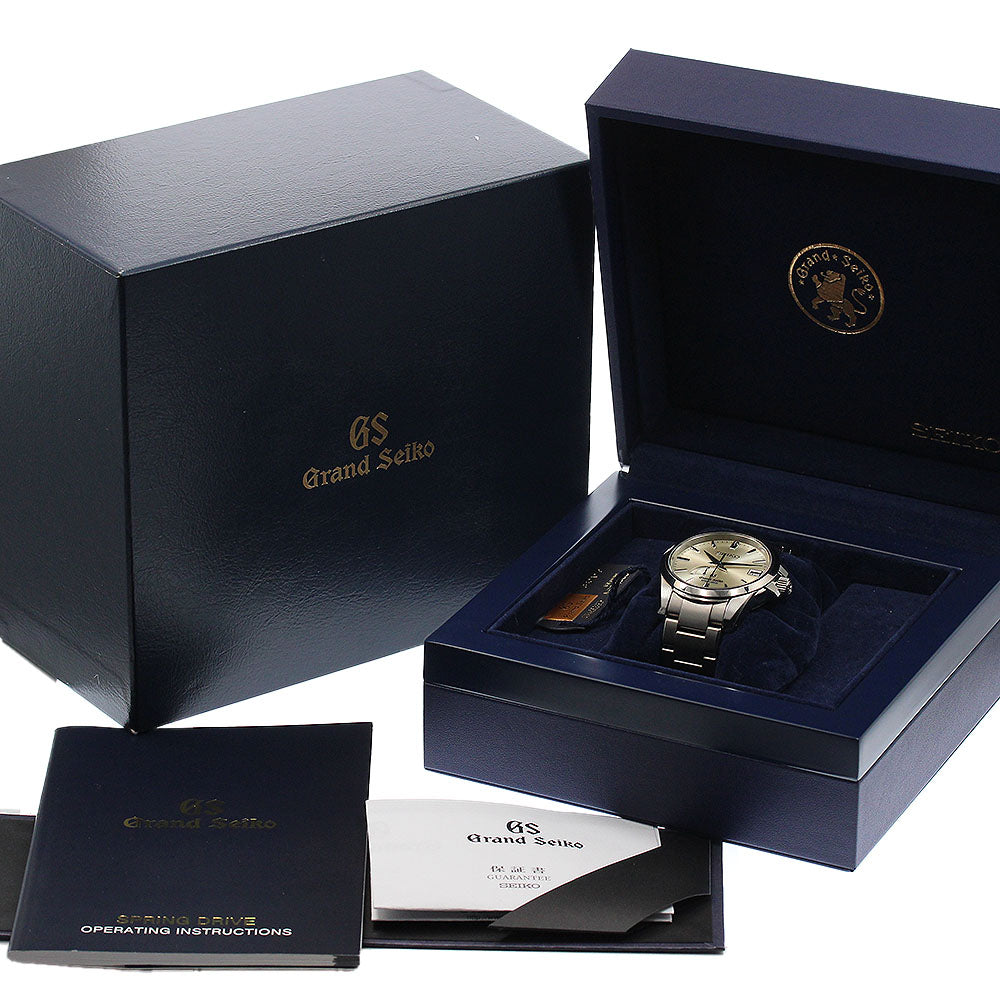 SEIKO Grand Seiko SBGA079/9R65-0BG0 Power reserve date Spring drive Men's_951740