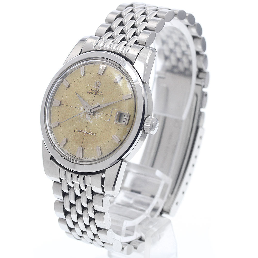 OMEGA Seamaster 166.009 Date Cal.562 Rice Bracelet Automatic Men's Watch_951754