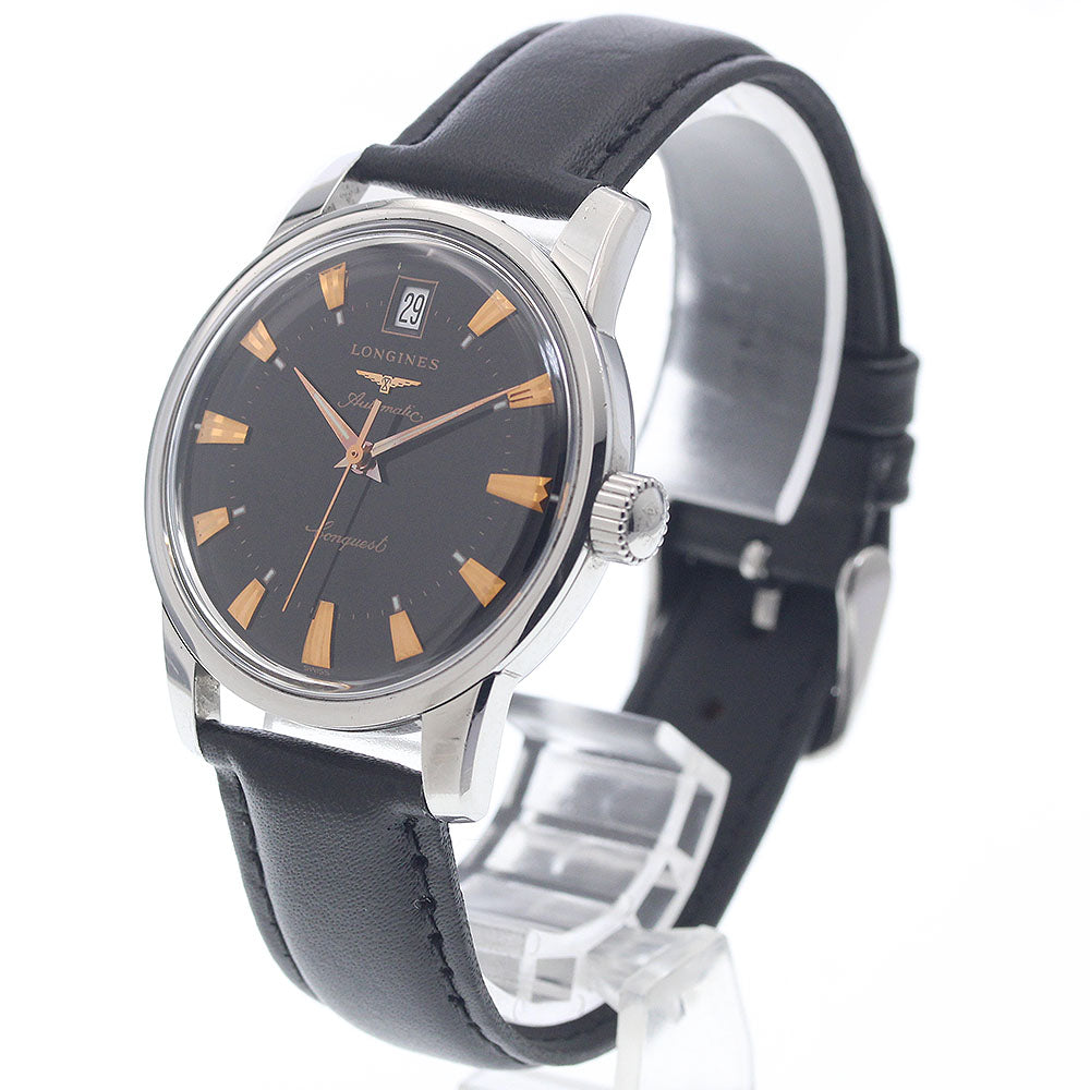 LONGINES Conquest Heritage L1.611.4 Date black Dial Automatic Men's Watch_951763