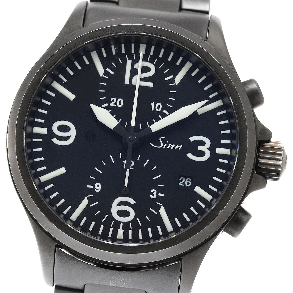 Sinn 756 Date Chronograph black Dial Automatic Men's Watch_951772