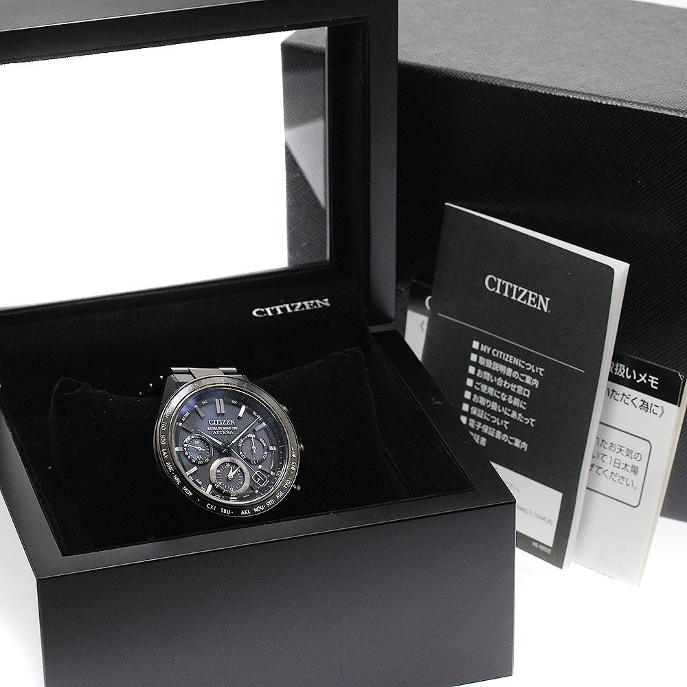CITIZEN Atessa F950-0029S01/CC4055-65E Solar Powered Radio Men's Watch_951782