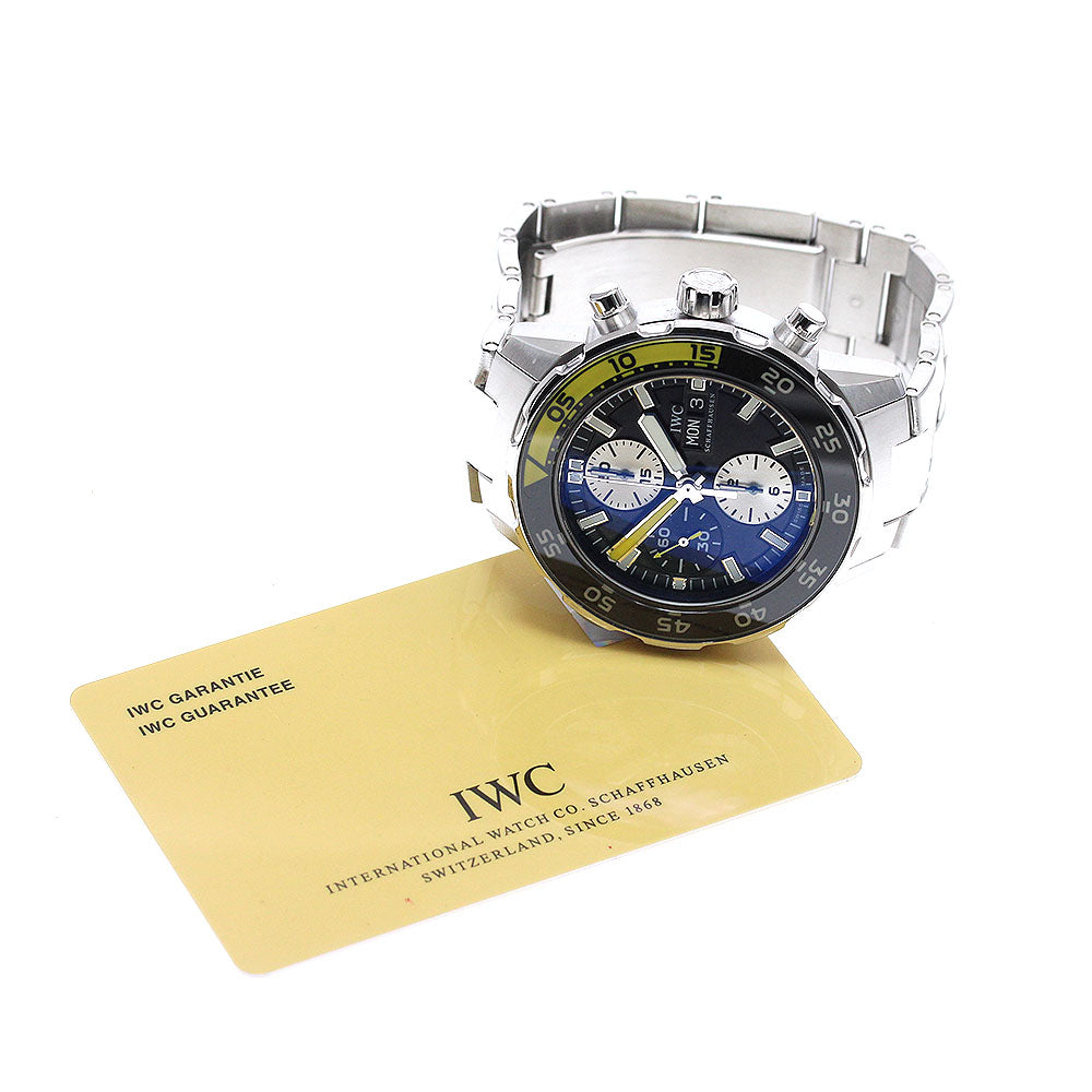 IWC SCHAFFHAUSEN Aqua timer IW376701 Chronograph Automatic Men's Watch_951787