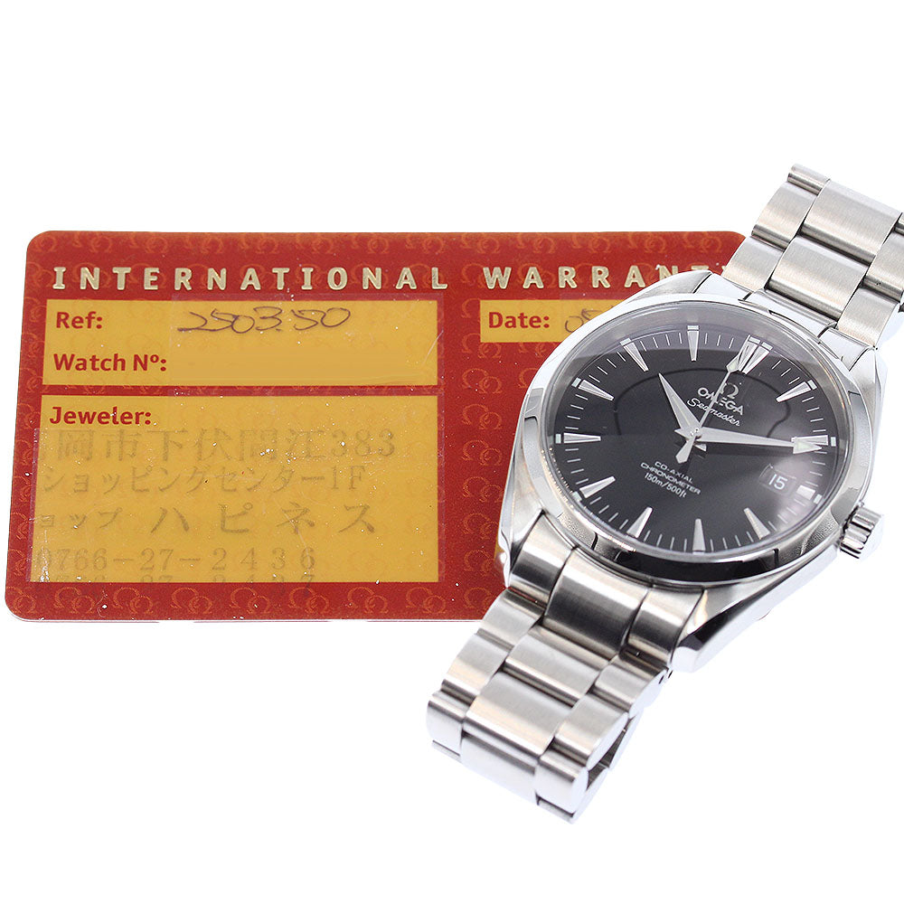 OMEGA Seamaster Aqua Terra 2503.50 Co-Axial Date Automatic Men's Watch_951840