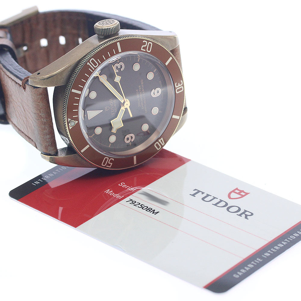 TUDOR Heritage Black Bay Bronze 79250BM Brown Dial Automatic Men's Watch_951849