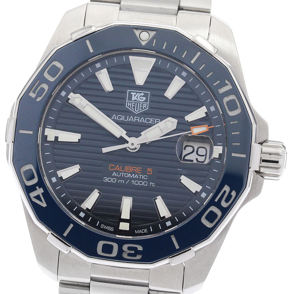 TAG HEUER Aqua Racer Caliber 5 WAY211C Navy Dial Automatic Men's Watch_951857