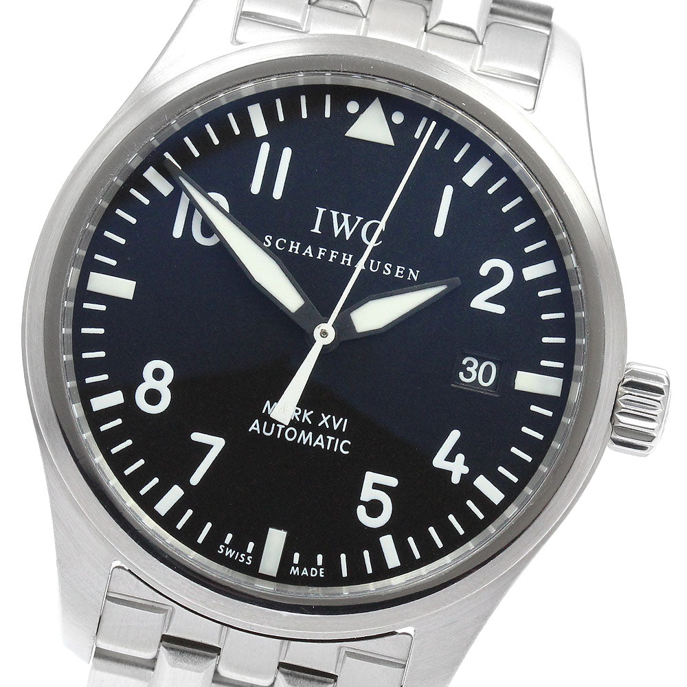 IWC SCHAFFHAUSEN Pilot Watch Mark XVI IW325504 Date Automatic Men's Watch_951863