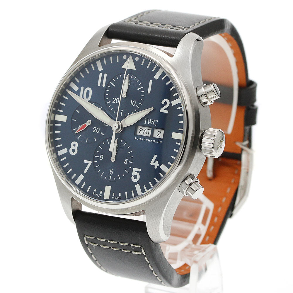 IWC SCHAFFHAUSEN Pilot's Watch Petite Prince IW377714 Automatic Men's_951894