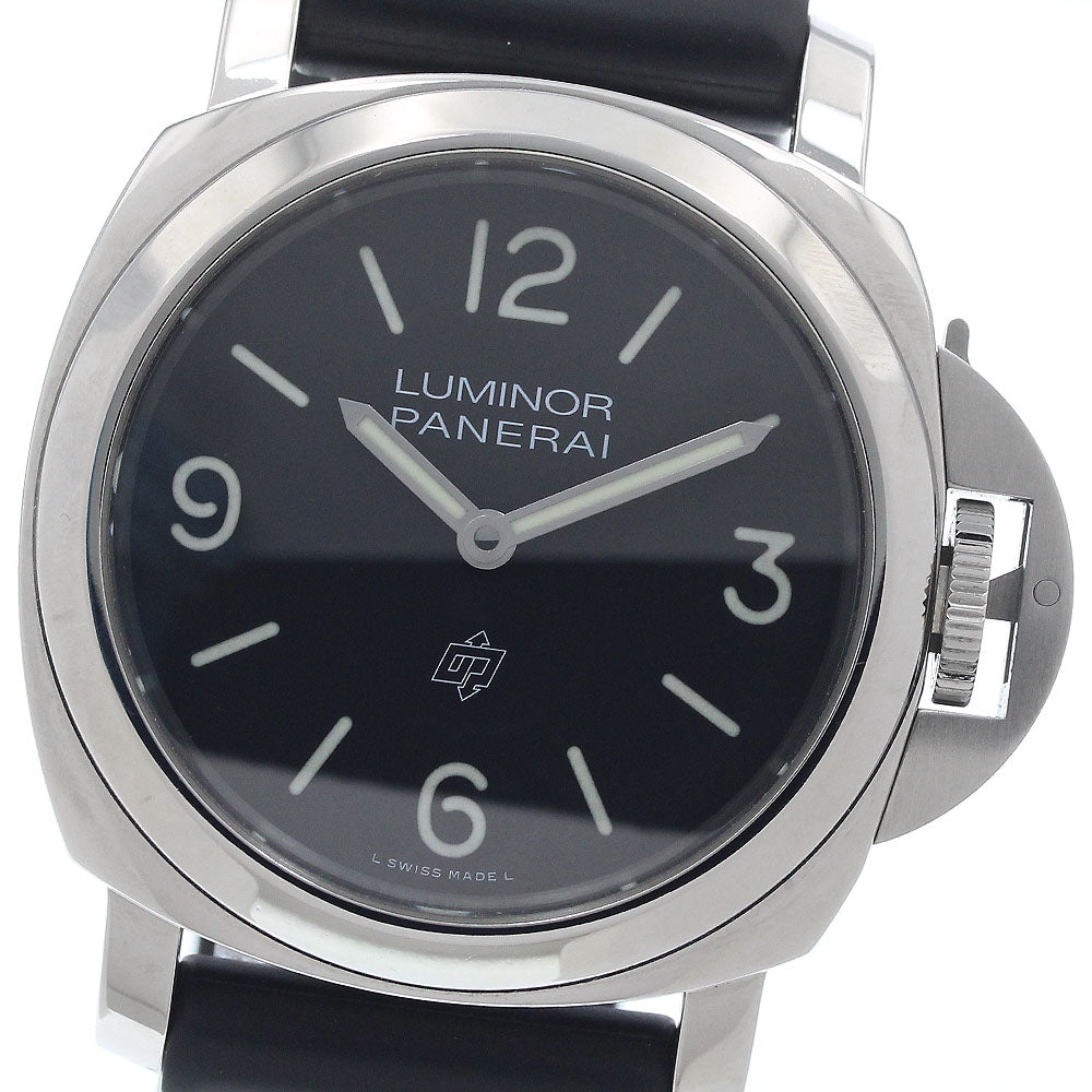 PANERAI Luminor Base Logo 44mm PAM01086 black Dial Hand Winding Men's _951918
