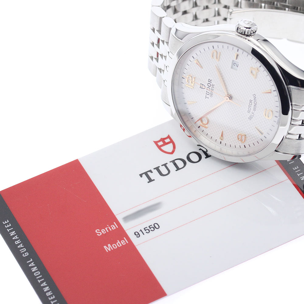 TUDOR 1926 91550 Date Silver Dial Automatic Men's Watch_951924