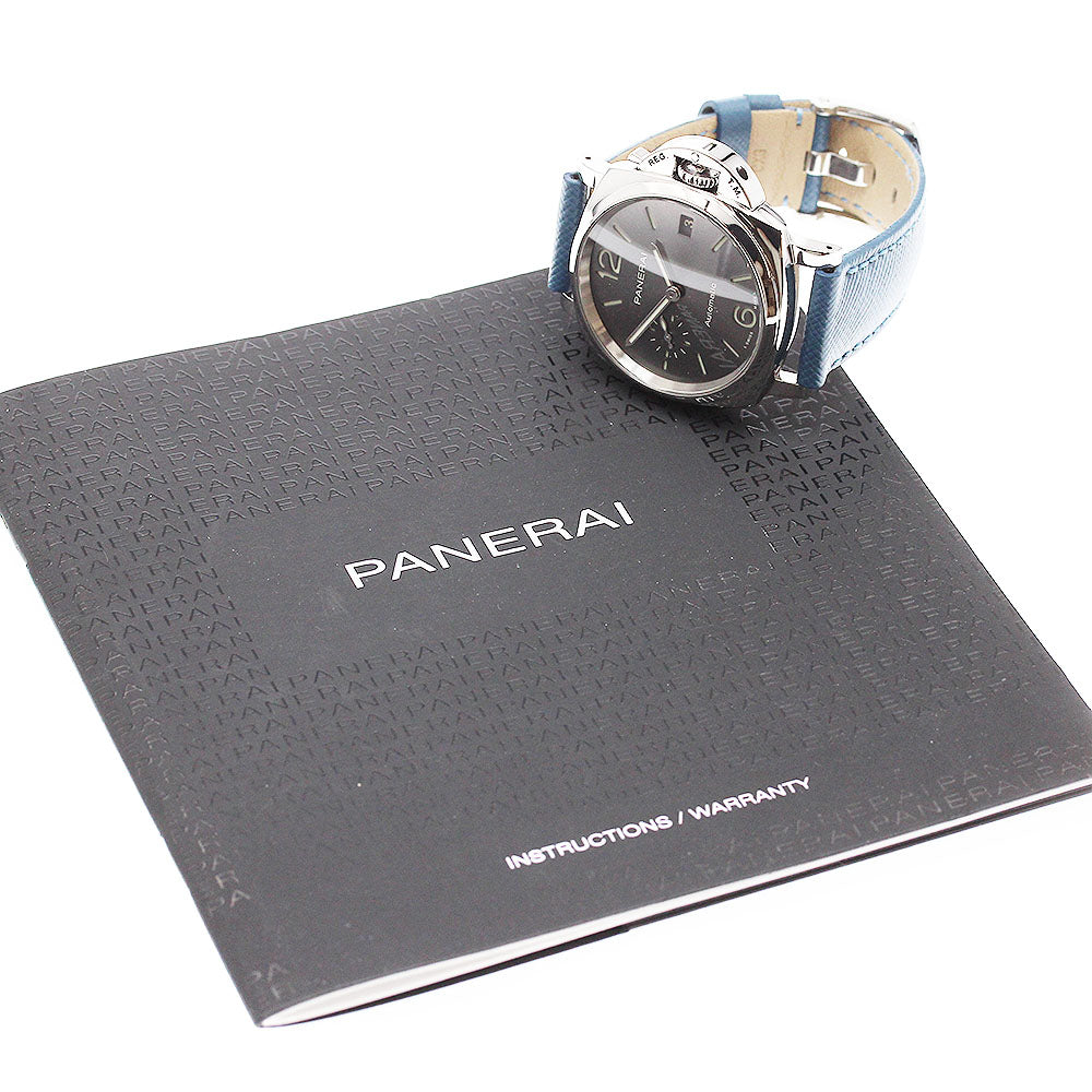PANERAI Luminor Due PAM00755 Small Second Date gray Dial Automatic Boy's_951928