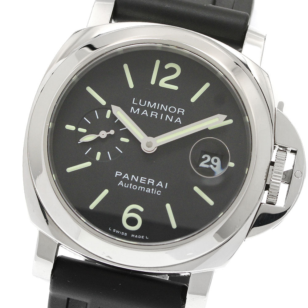 PANERAI Luminor Marina PAM00104 Small Second Date Automatic Men's Watch_951930