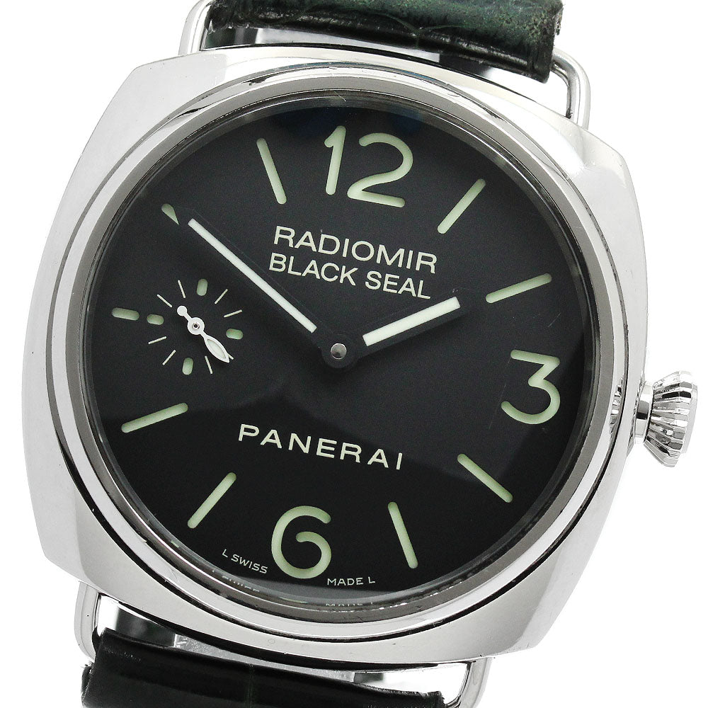 PANERAI Radiomir Black Seal PAM00183 Small seconds black Dial Hand Winding Men's Watch_951932