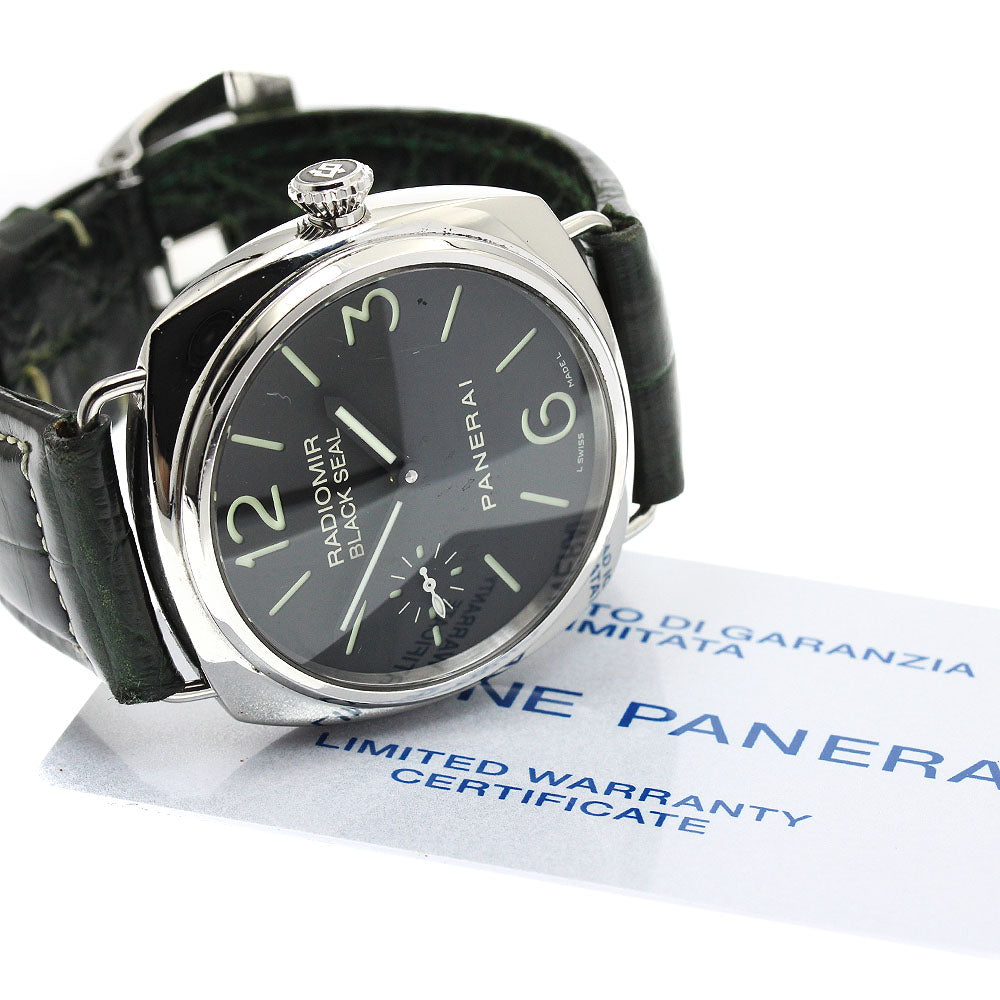 PANERAI Radiomir Black Seal PAM00183 Small seconds black Dial Hand Winding Men's Watch_951932