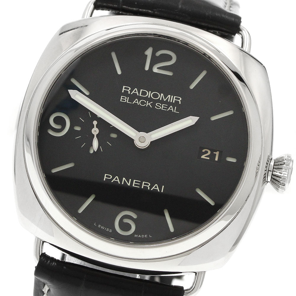 PANERAI Radiomir Black Seal PAM00388 Date Small Second black Dial Automatic Men's Watch_951935