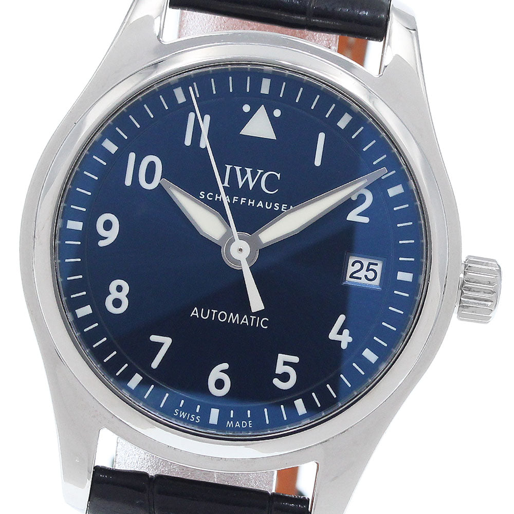 IWC SCHAFFHAUSEN Pilot watch automatic 36 IW324008 Date Navy Dial Automatic Boy's Watch_951941