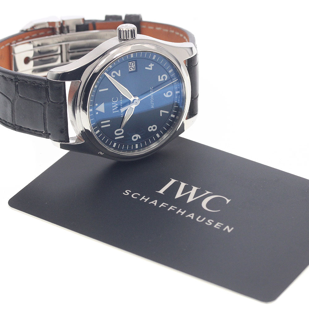 IWC SCHAFFHAUSEN Pilot watch automatic 36 IW324008 Date Navy Dial Automatic Boy's Watch_951941