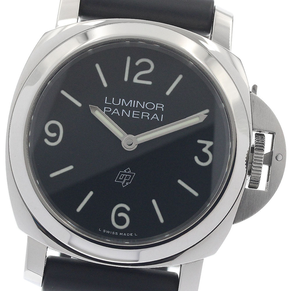 PANERAI Luminor Base Logo 44mm PAM01086 black Dial Hand Winding Men's_951946