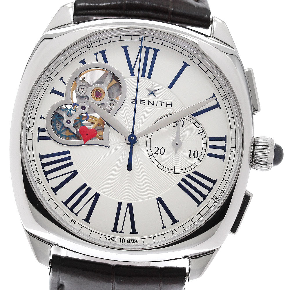 ZENITH Star Open 03.1925.4062 Chronograph Silver Dial Automatic Ladies Watch_951962