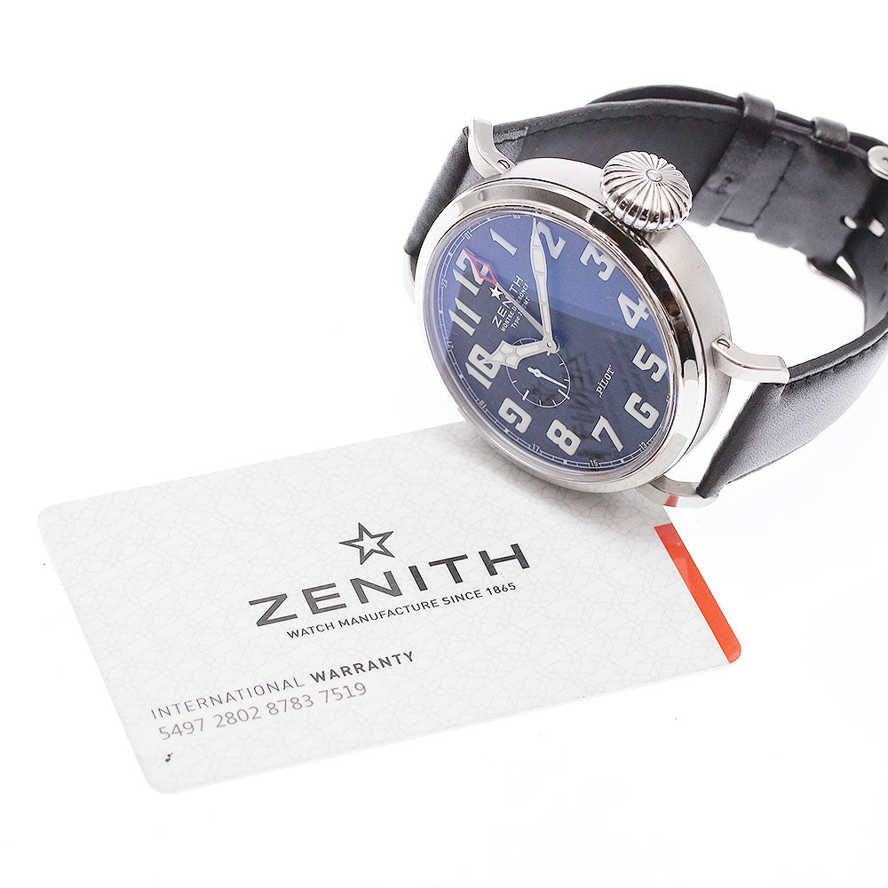 ZENITH Pilot Aeronev type 20 03.2430.693 GMT Black Dial Automatic Men's _951966