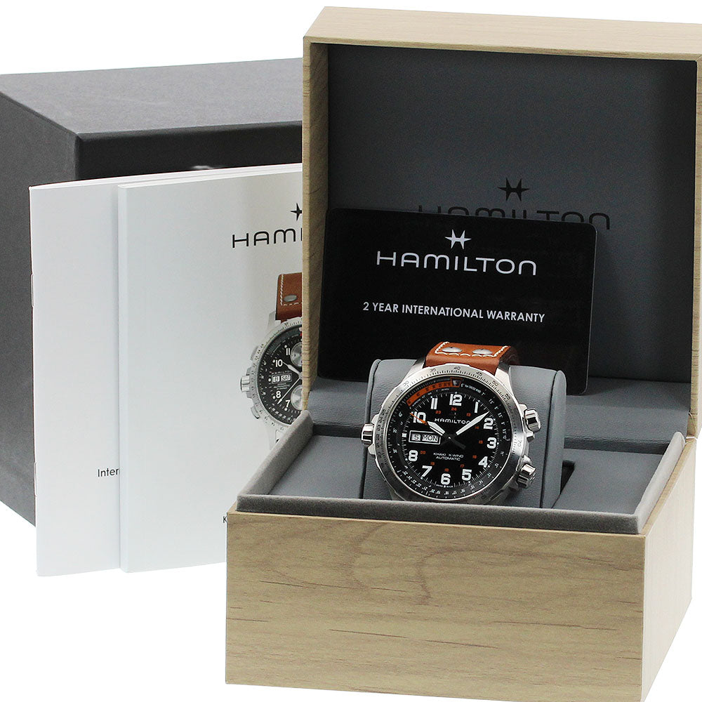 HAMILTON Khaki Aviation X-Wind H777550 Day date Automatic Men's Watch_951975
