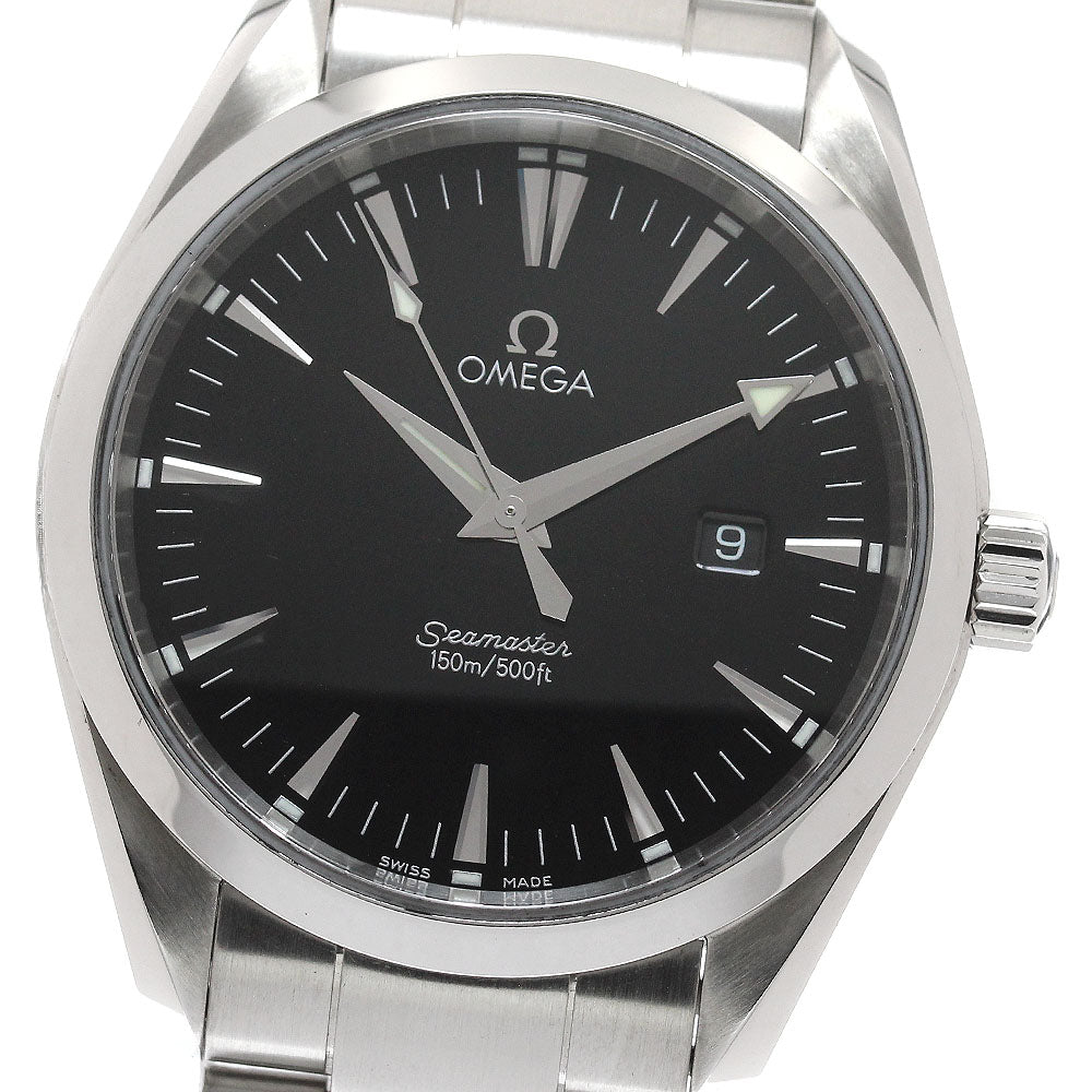 OMEGA Seamaster Aqua Terra 2517.50 Date Black Dial Quartz Men's Watch_951987