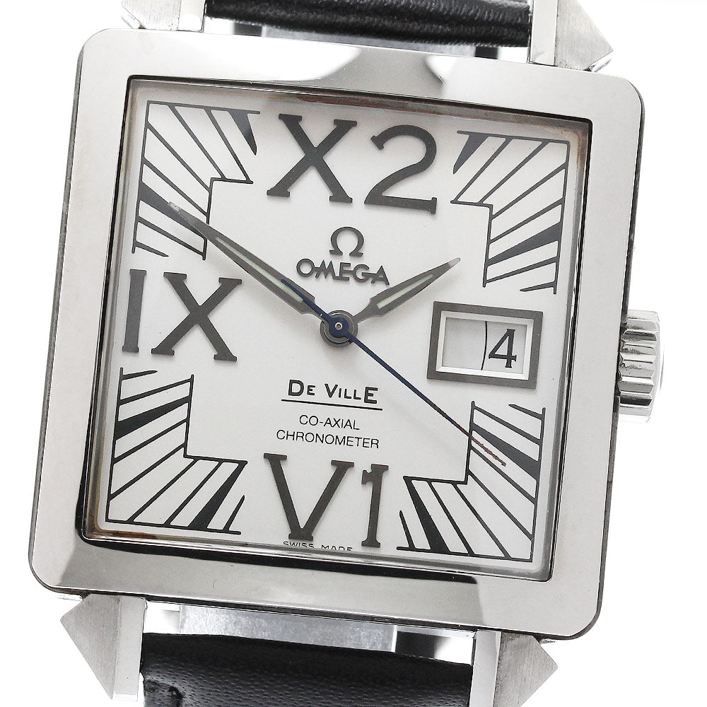OMEGA De Ville X2 Coaxial Big Date 7813.30.39 Silver Dial Automatic Men's_952001