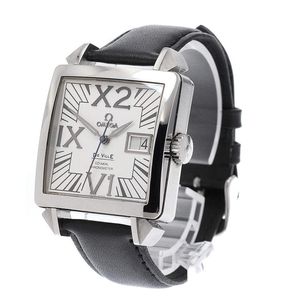 OMEGA De Ville X2 Coaxial Big Date 7813.30.39 Silver Dial Automatic Men's_952001