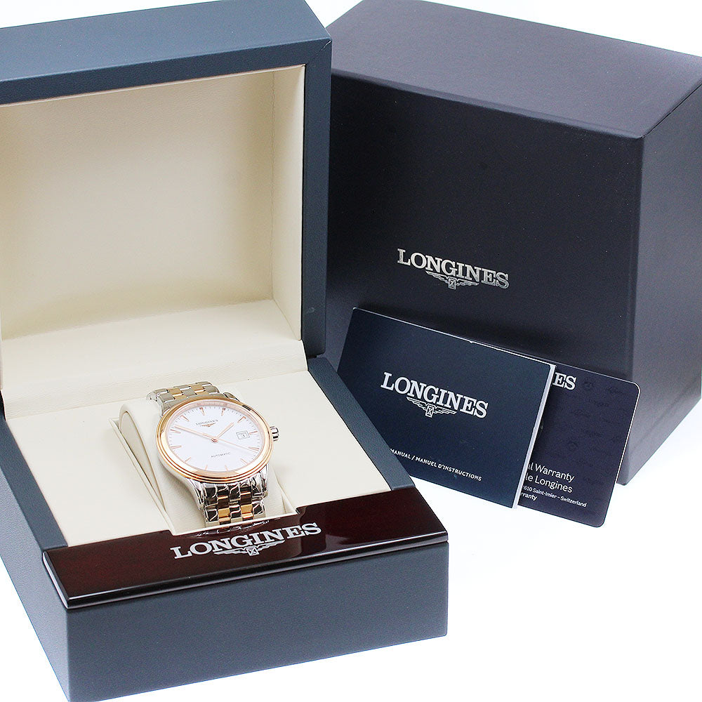 LONGINES Flagship Classic L4.984.3 Date white Dial Automatic Men's Watch_952011