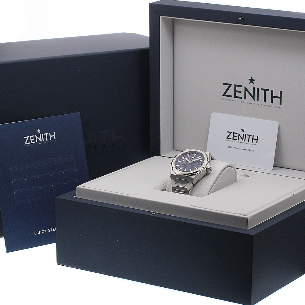 ZENITH Defy skyline 03.9300.3620 Date Navy Dial Automatic Men's Watch_952020