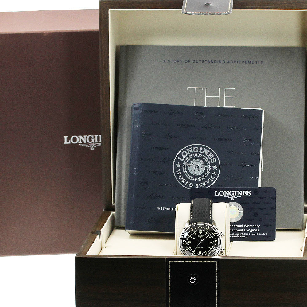 LONGINES Legend diver L3.774.4.50.0 Date black Dial Automatic Men's Watch_952022