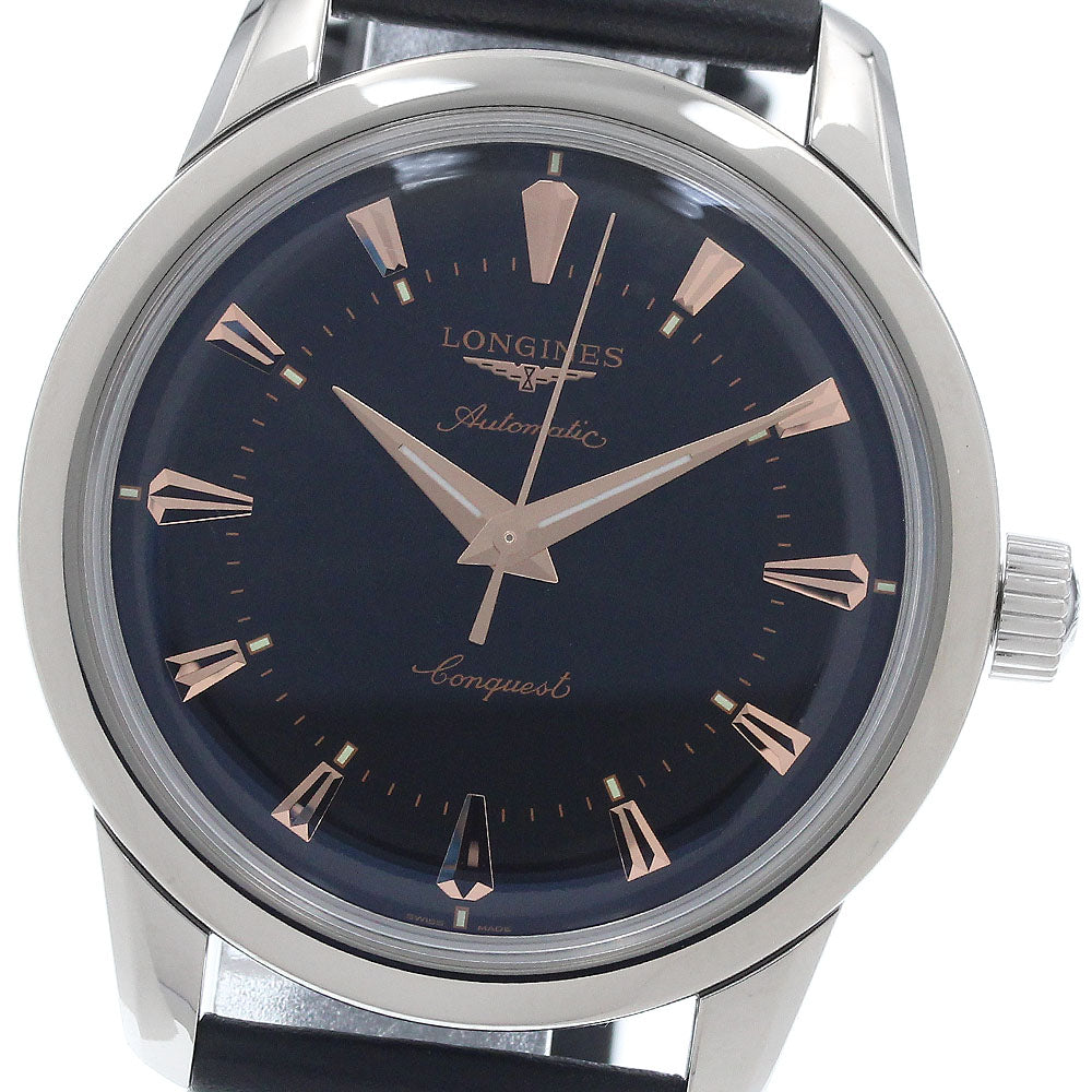 LONGINES Conquest Heritage L1.649.4 black Dial Automatic Men's Watch_952033