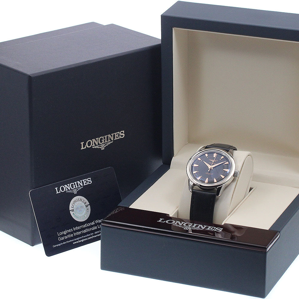 LONGINES Conquest Heritage L1.649.4 black Dial Automatic Men's Watch_952033