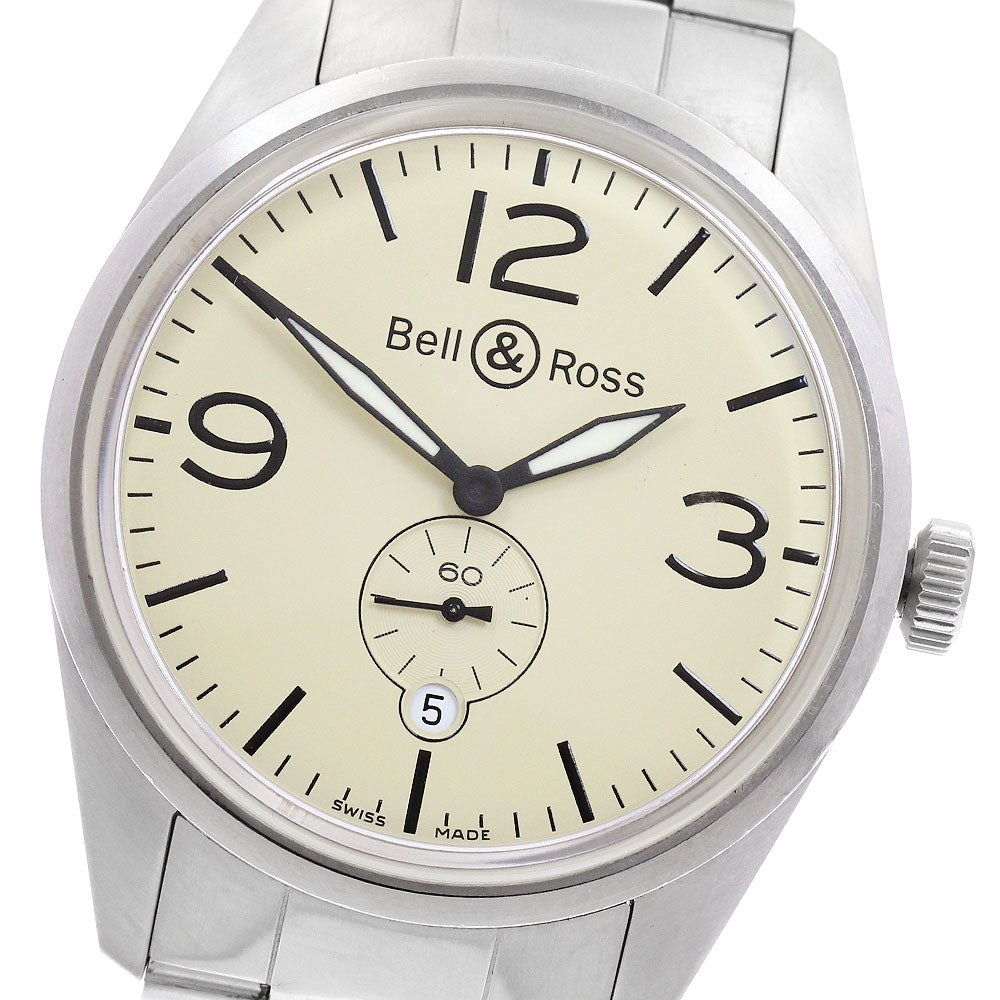 Bell＆Ross vintage BR123-95-SS Small seconds Beige Dial Automatic Men's _952041
