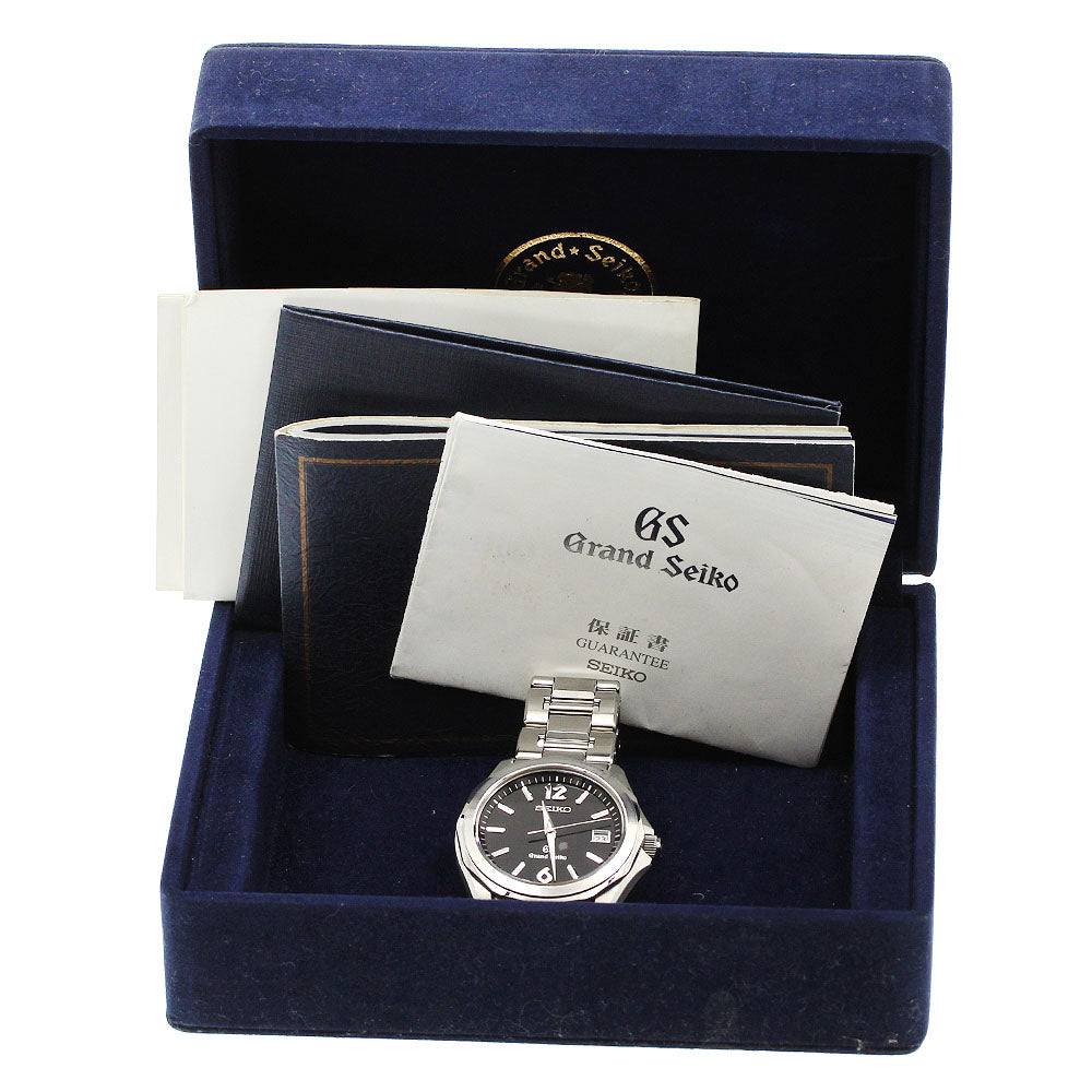 SEIKO Grand Seiko SBGX035/9F62-0A60 Date black Dial Quartz Men's Watch_952047