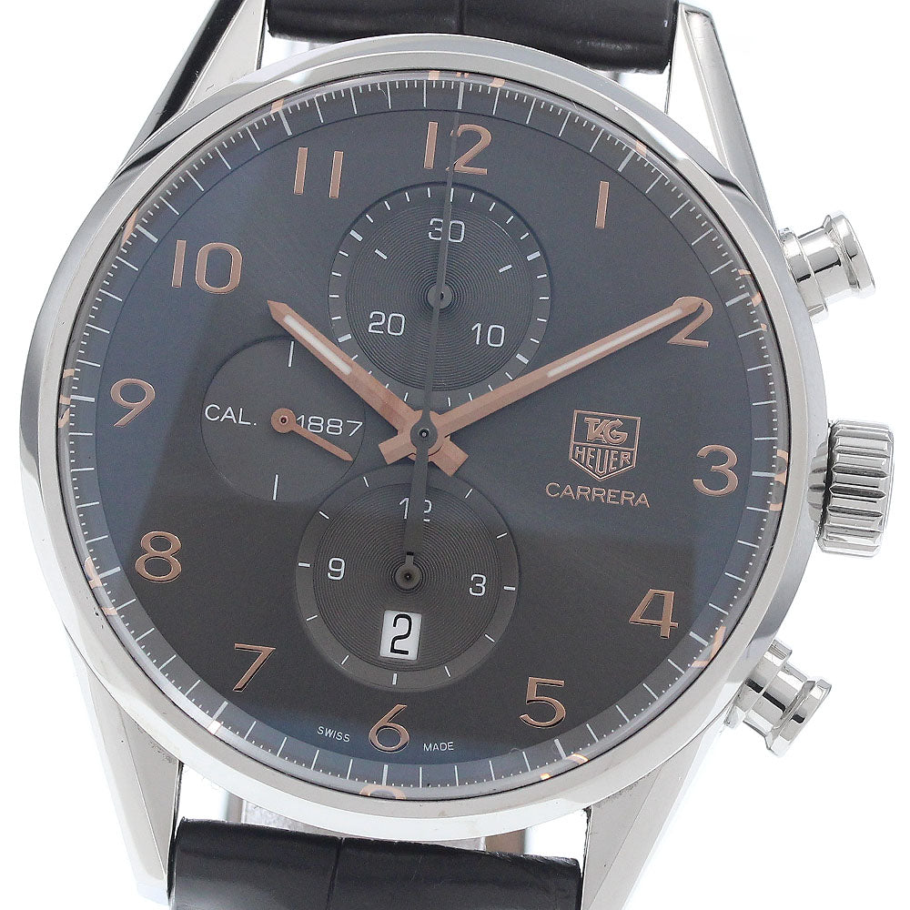 TAG HEUER Carrera Caliber 1887 CAR2013-4 Chronograph gray Dial Automatic Men's Watch_952081