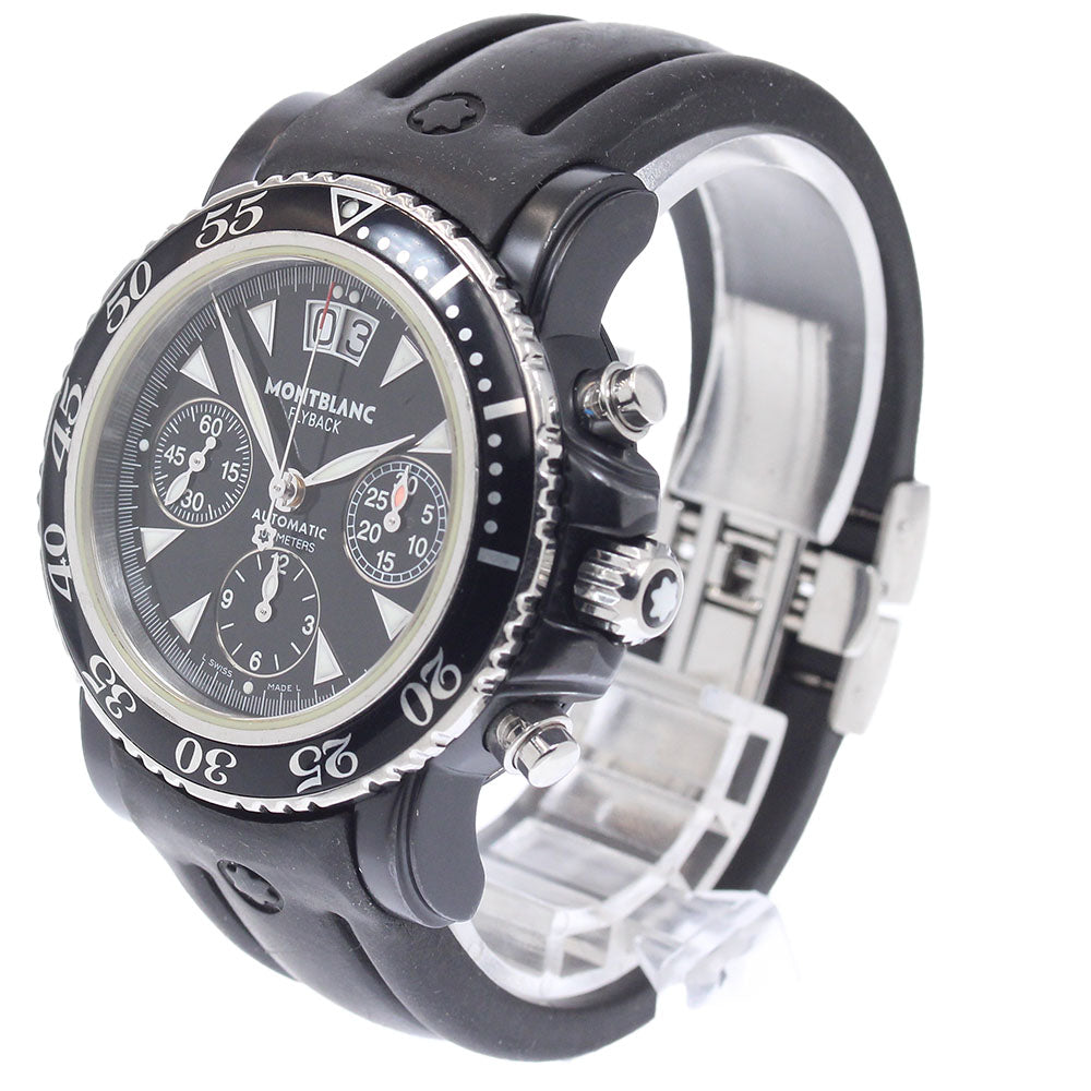 MONTBLANC Meisterstic 7044 Chronograph black Dial Automatic Men's Watch_952098
