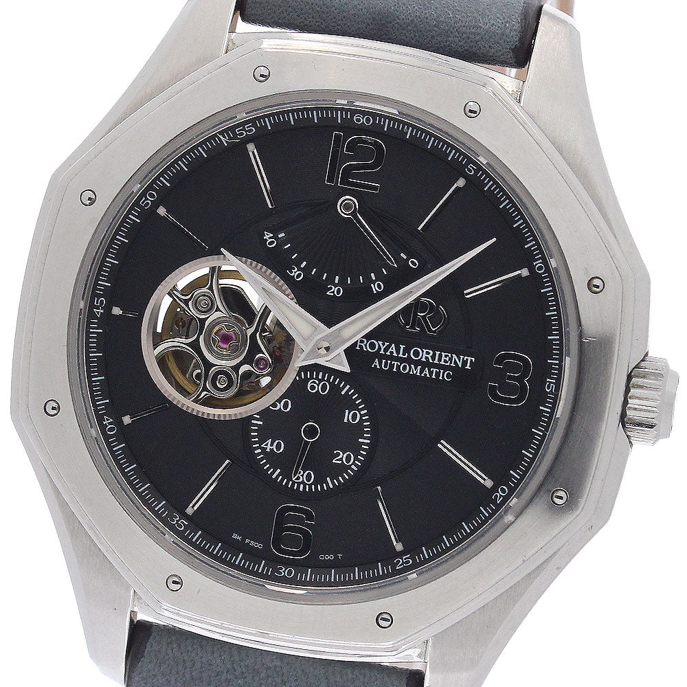 ORIENT Royal Orient WE0051FS Power reserve black Dial Automatic Men's_952100