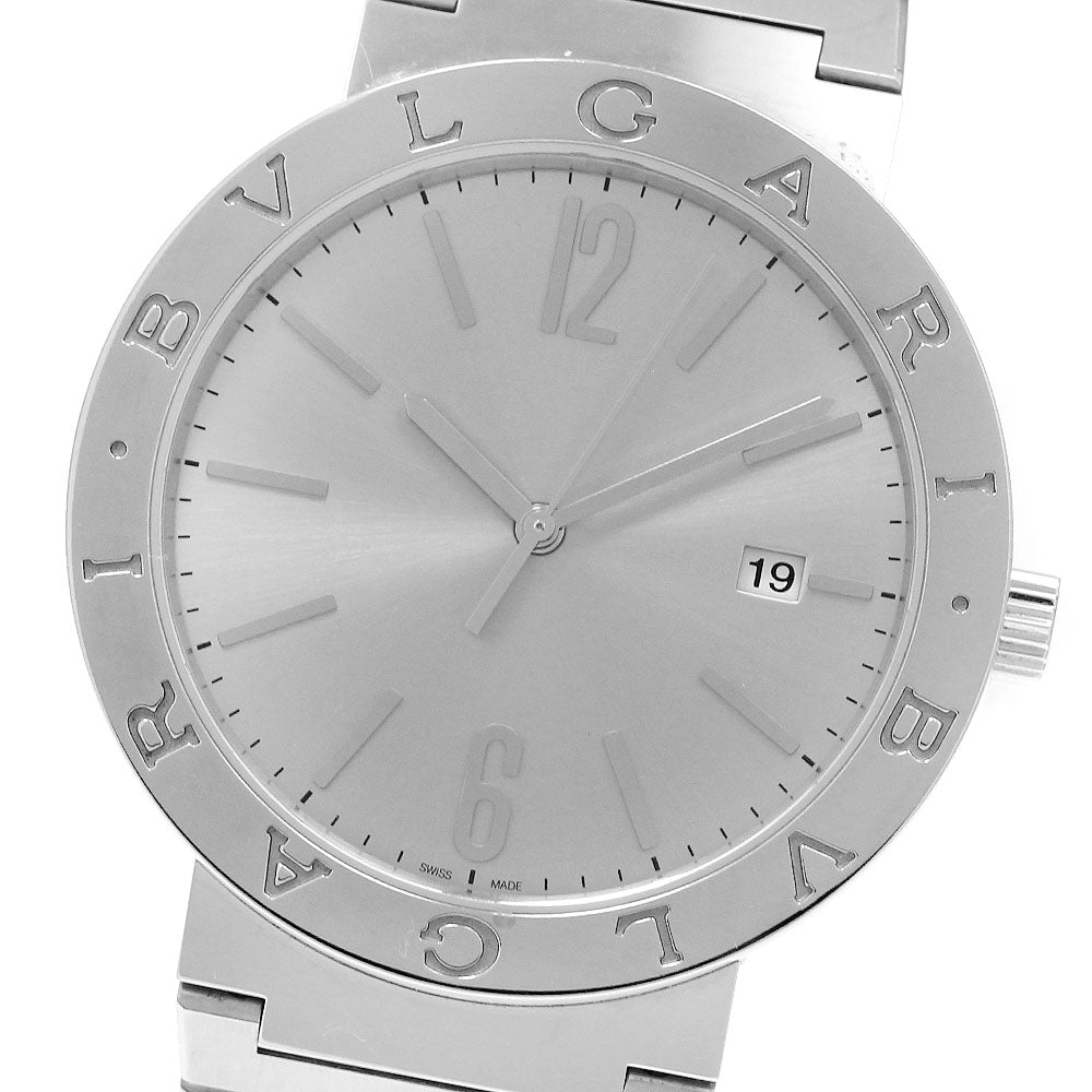 BVLGARI BVLGARIBVLGARI BB41S Date Silver Dial Automatic Men's Watch_952272