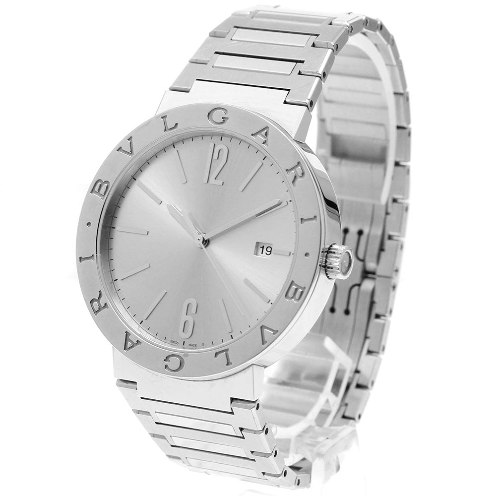 BVLGARI BVLGARIBVLGARI BB41S Date Silver Dial Automatic Men's Watch_952272