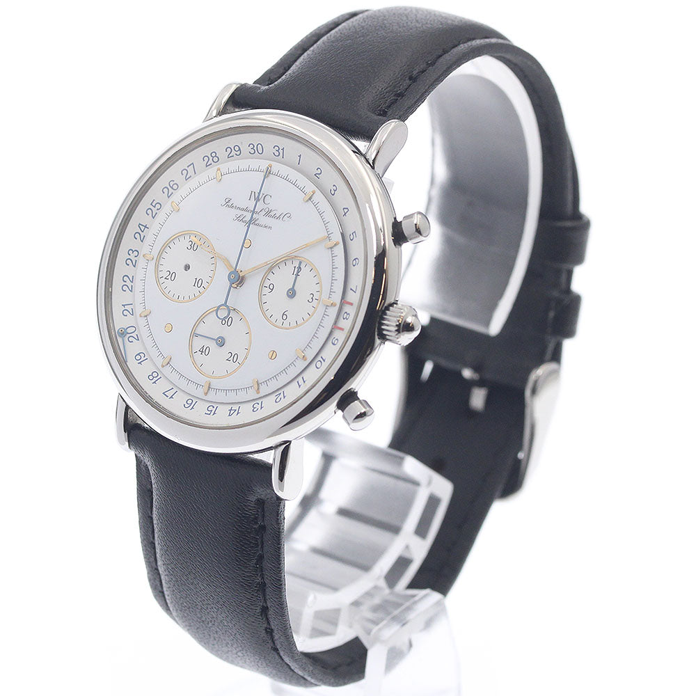 IWC SCHAFFHAUSEN Portofino IW3731 Chronograph white Dial Quartz Men's Watch_952317