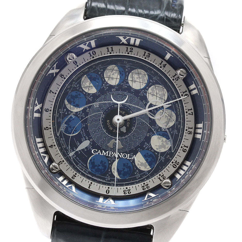 CITIZEN Campanola Cosmo Sign 4386-T022332/AA7800-02L blue Dial Quartz Men's Watch_952318