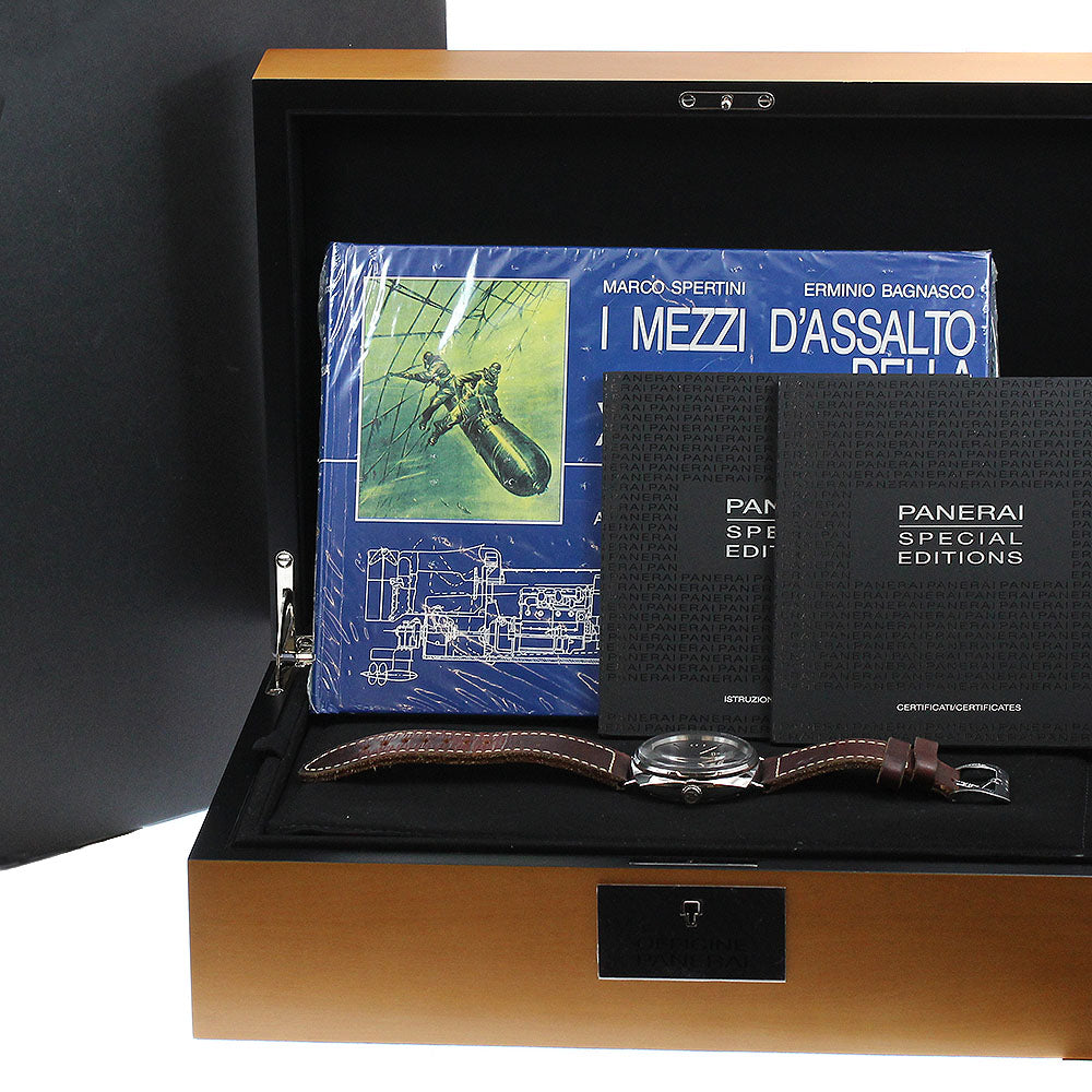 PANERAI Radiomir 3 Days Acciaio PAM00720 black Dial Hand Winding Men's_952354