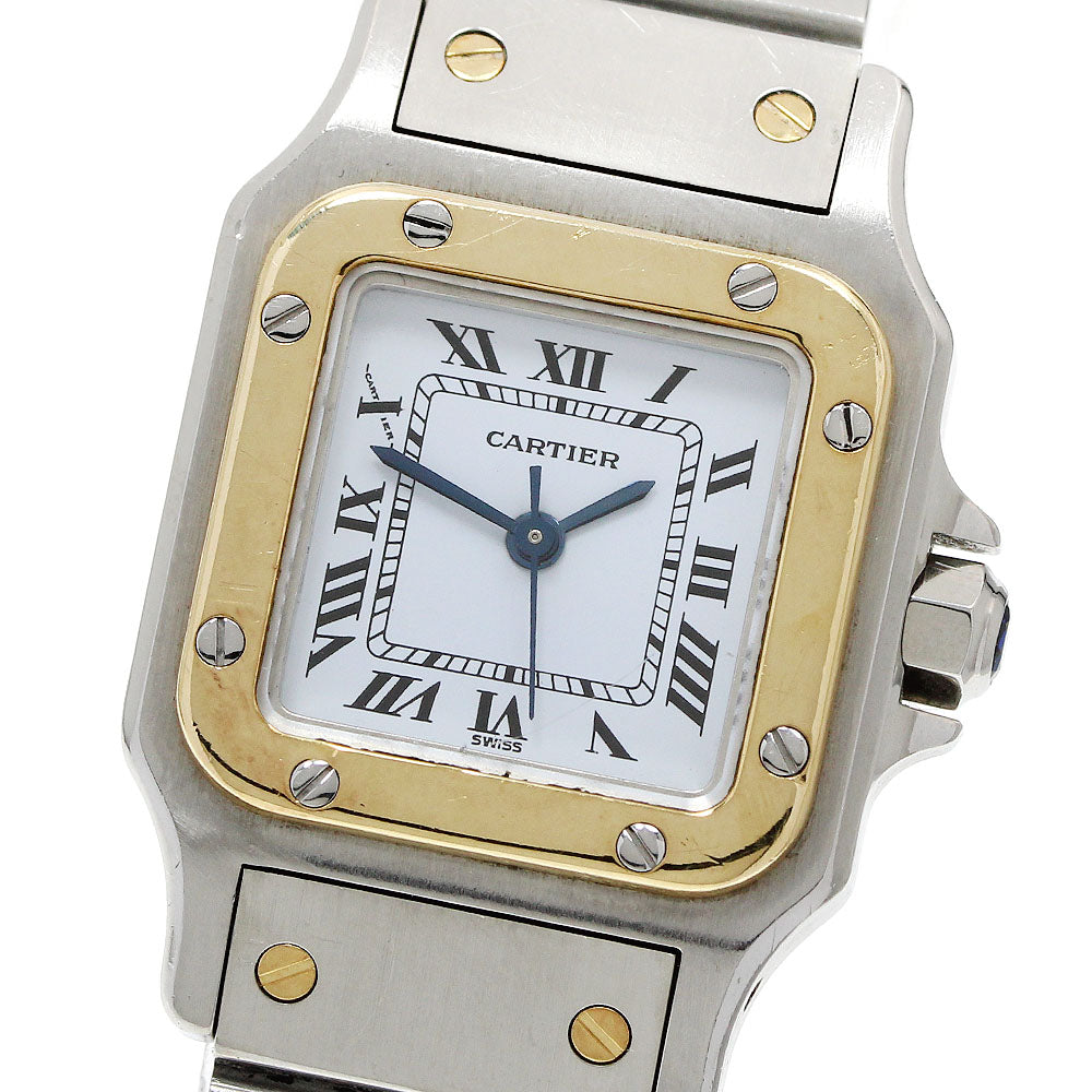 CARTIER Santos Galbee SM white Dial Automatic Ladies Watch_952358