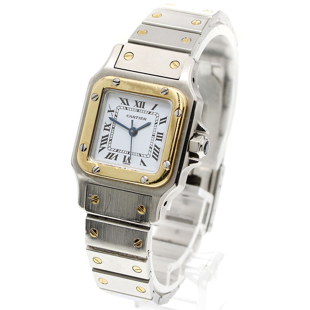 CARTIER Santos Galbee SM white Dial Automatic Ladies Watch_952358