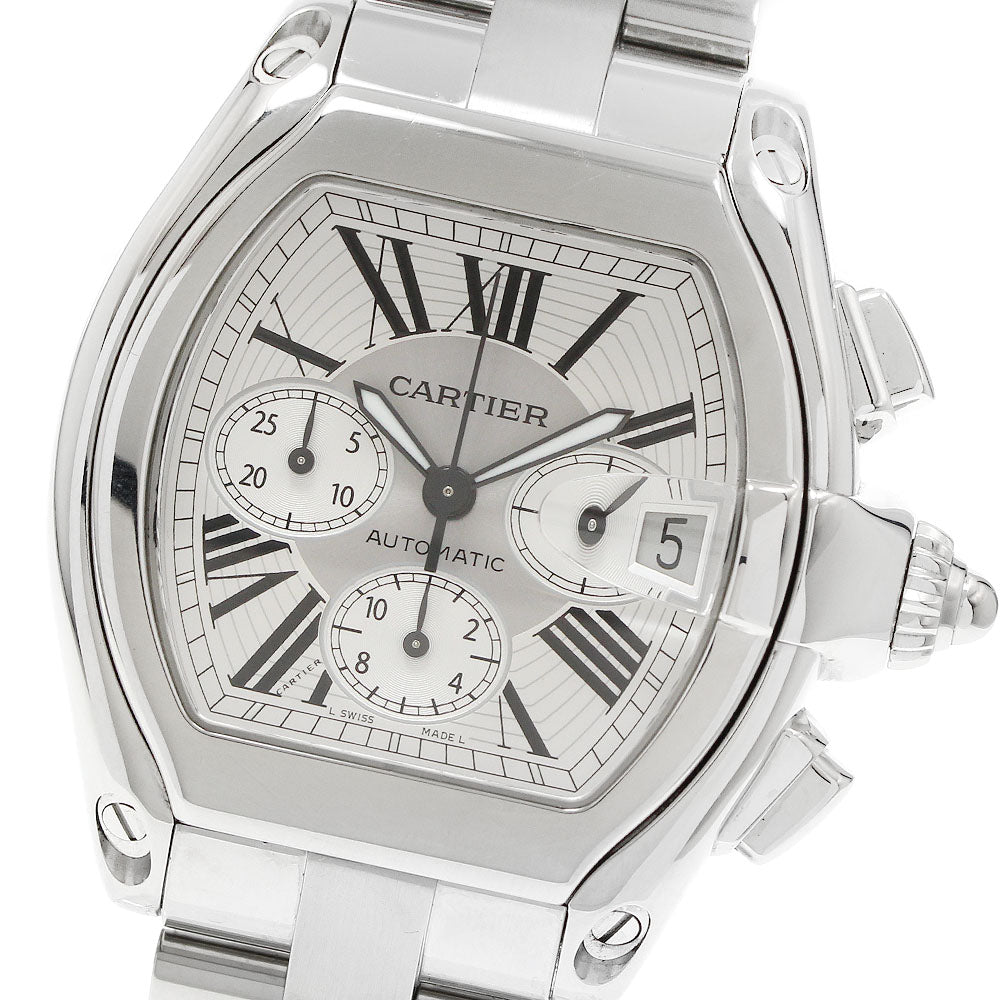 CARTIER Roadster XL W62019X6 Chronograph Automatic Men's Watch_952382