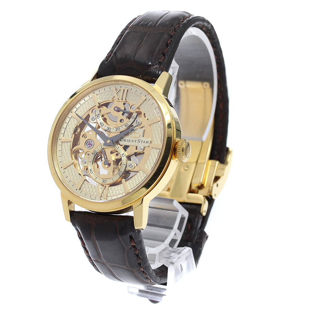 ORIENT Orient star DX02-A0-B/WZ0031DX Power Reserve Skeleton skeleton Dial Hand Winding Men's Watch_952458