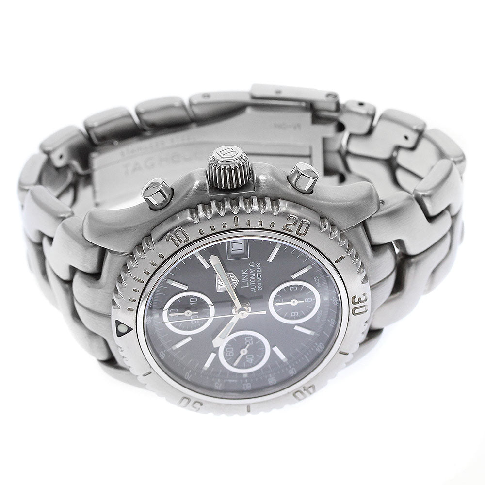 TAG HEUER Link CT2111 Chronograph Date Black Dial Automatic Men's Watch_952466