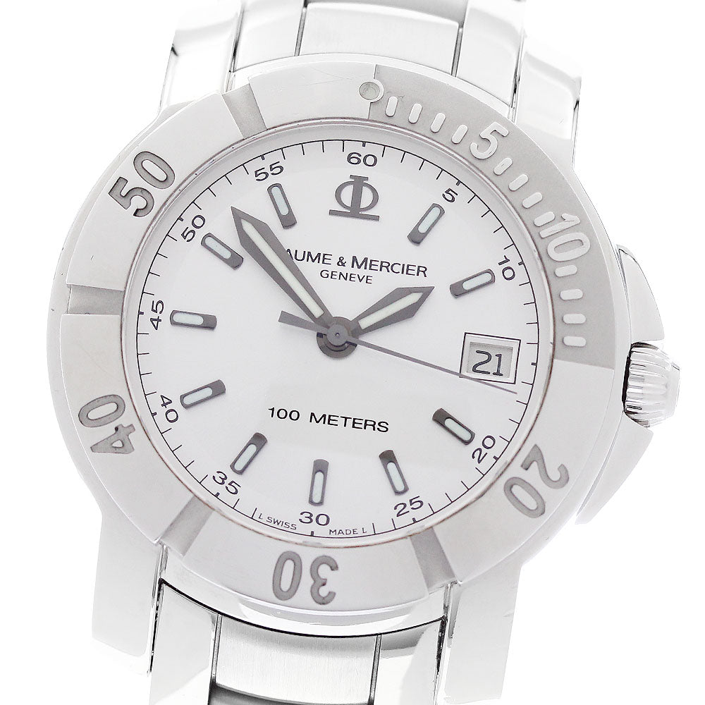 Baume & Mercier Capeland M0A08325/65420 Silver Dial Quartz Boy's Watch_952472